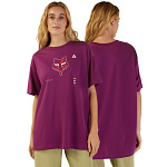 Dámské tričko FOX Womens Fox Withered SS Tee Magnetic