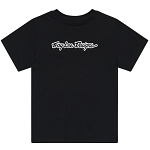 Dámské tričko TroyLeeDesigns Womens Signature Short Sleeve Tee Black White