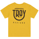 Dámské tričko TroyLeeDesigns Womens Smiley Short Sleeve Tee Golden