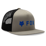 Dětská čepice FOX Youth Absolute SnapBack Mesh Hat Steel Grey
