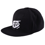 Dětská čepice TroyLeeDesigns Youth Cropped Badge SnapBack Hat Black