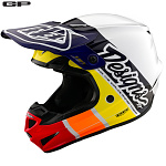 Dětská helma na motokros TroyLeeDesigns Youth GP Helmet Runner Sunrise 2025