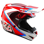 Dětská helma na motokros TroyLeeDesigns Youth GP Helmet Shutter Red 2026
