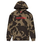 Dětská mikina TroyLeeDesigns Youth Signature Pullover Hoody Olive Camo