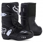 Dětské boty na motokros čtyřkolky FOX Kids Comp Boots Black 2026