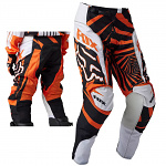 Dětské kalhoty na motokros FOX 180 Pant Youth GOAT Orange Flame 2023