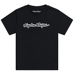 Dětské tričko TroyLeeDesigns Youth Signature Short Sleeve Tee Black