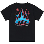 Dětské tričko TroyLeeDesigns Youth Torched Short Sleeve Tee Black