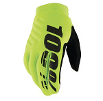 Dětské zateplené rukavice 100% Brisker Glove Flo Yellow