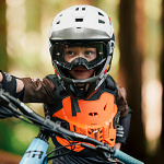 Dětský chránič hrudi na kolo Leatt 2.5 Kids Chest Protector Black Red