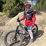 Dětský chránič krku a těla Leatt Fusion Vest 2.0 Junior Orange 