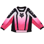 Dětský dres FOX 180 Jersey Kids Lean Black Pink 2025