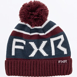 Dětský kulich FXR Helium Beanie Youth Merlot Dark Steel