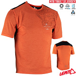 Dres na kolo Leatt MTB Trail 1.0 Jersey Flame 2023