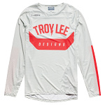 Dres na kolo TroyLeeDesigns Skyline AIR LS Jersey Aircore Cement