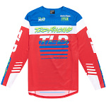 Dres na kolo TroyLeeDesigns Sprint Jersey Fifty-50 Fiery Red 2025