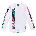 Dres na kolo TroyLeeDesigns Sprint Jersey Full Pull Chalk 2025