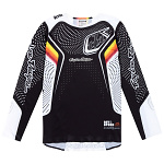 Dres na kolo TroyLeeDesigns Sprint Ultra Jersey Optic Black 2025