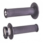 Gripy na moto ODI MX V2 Lock-On Grips No Waffle Graphite 2t / 4t