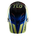 integrální helma na kolo TroyLeeDesigns D4 Composite Helmet MIPS Drip Glo Yellow 2025