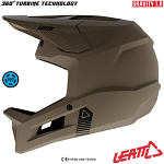 Integrální MTB helma LEATT MTB 1.0 Gravity Helmet Brown 2026