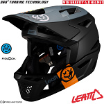 Integrální MTB helma LEATT MTB 4.0 Gravity V25 Black 2025