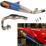 Kompletní systém FMF Factory 4.1 RCT Anodized Titan Carbon End Cap Full System Honda CRF250R 25-..