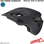 MTB helma LEATT MTB 1.0 AllMtn Helmet V23 Stealth 2025
