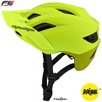 MTB helma TroyLeeDesigns Flowline SE MIPS Helmet Radian Flo Yellow