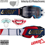 MX brýle LEATT Velocity 6.5 Photochromic Royal Cleat Adaptive