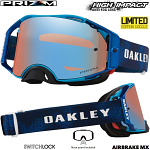 MX brýle Oakley Airbrake MX Chase Sexton Signature Goggle Prizm Sapphire