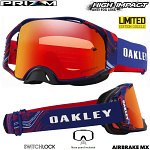 MX brýle Oakley Airbrake MX Maxime Renaux Goggle Prizm Torch
