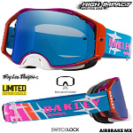 MX brýle Oakley Airbrake MX TroyLeeDesigns Speed Stars Goggle Black Ice Irridium