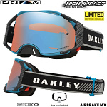 MX brýle Oakley Airbrake Prizm MX Eli Tomac Blue Signature Goggle
