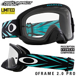 MX brýle Oakley OFrame 2.0 PRO MX Black Bullet Herlings