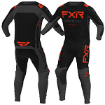 MX Enduro komplet FXR Off-Road MX Kit Black Charcoal Nuke Red