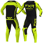 MX Enduro komplet FXR Off-Road MX Kit Black Hi Vis