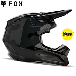 MX helma FOX V1 BNKR Helmet Black Camo 2026