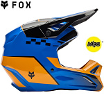 MX helma FOX V1 Collect Helmet Blue 2026