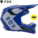 MX helma FOX V1 Lean Helmet Blue 2025