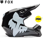 MX helma FOX V1 Shield Helmet Black 2026