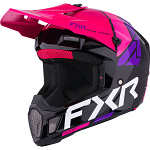 MX helma FXR Clutch Comp Helmet Black Razz 2026