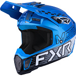 MX helma FXR Clutch Race Div MX Helmet Blue 2026