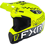 MX helma FXR Clutch Race Div MX Helmet HiVis 2026