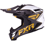 MX helma FXR Helium Carbon Helmet GoldWhite 2026