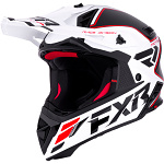 MX helma FXR Helium MX Helmet Red White Black 2026