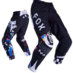 MX kalhoty FOX 180 Image Cosmo Pant White Black 2026