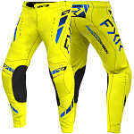 MX kalhoty FXR Helium MX Pant Citron 2025