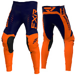 MX kalhoty FXR Off-Road MX Pant Midnight Orange