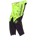 MX kalhoty TroyLeeDesigns SE PRO Pant Blotted Flo Yellow 2025